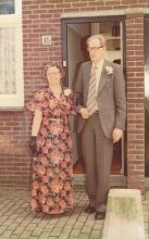 1977 Maria Berdina Bergveld en Josephus Jacobus Brakkee.